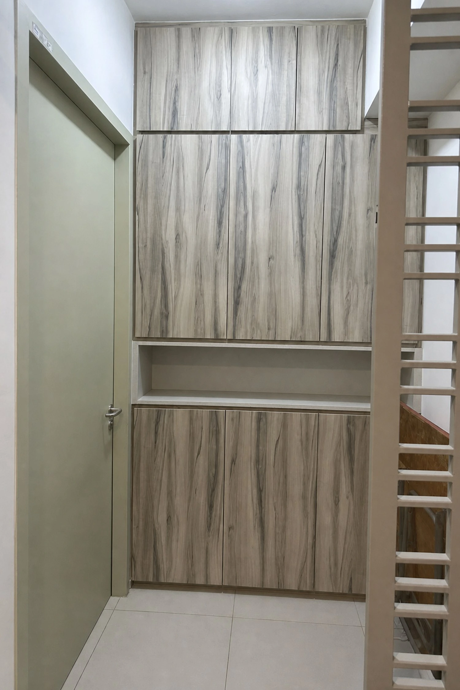 Arunya Residence Type E · 全屋定制 玄关 · 鞋柜